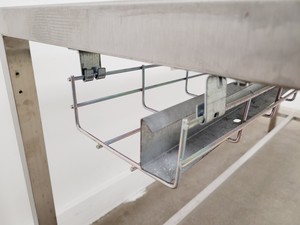 Thumbnail image of TEKNOMEK Stainless Steel Lab Table Workbench 180 x 75 x 85cm