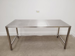Thumbnail image of TEKNOMEK Stainless Steel Lab Table Workbench 180 x 75 x 85cm