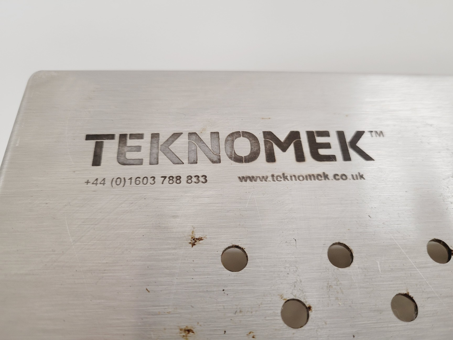 Image of TEKNOMEK Stainless Steel Lab Table Workbench 180 x 75 x 85cm