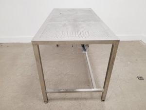 Thumbnail image of TEKNOMEK Stainless Steel Lab Table Workbench 150 x 75 x 85cm