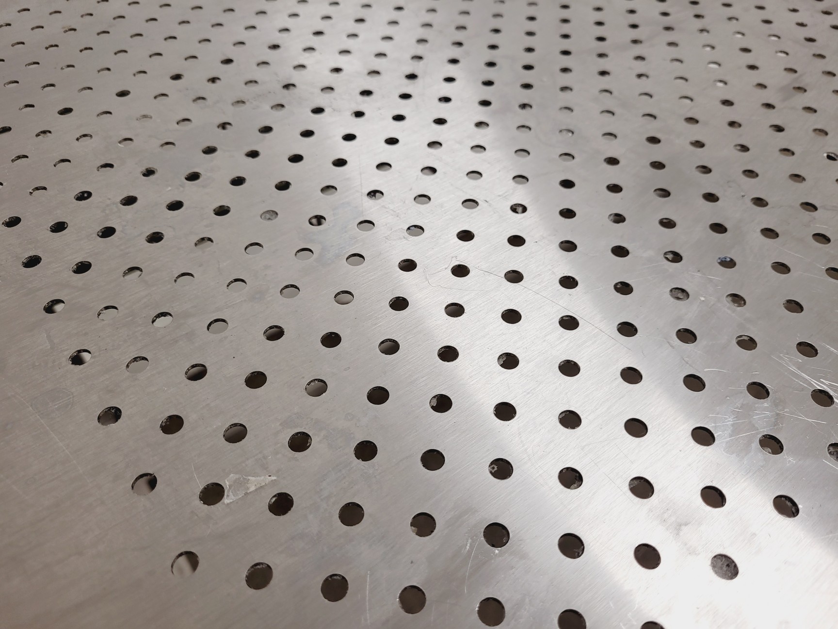 Image of TEKNOMEK Stainless Steel Lab Table Workbench 150 x 75 x 85cm