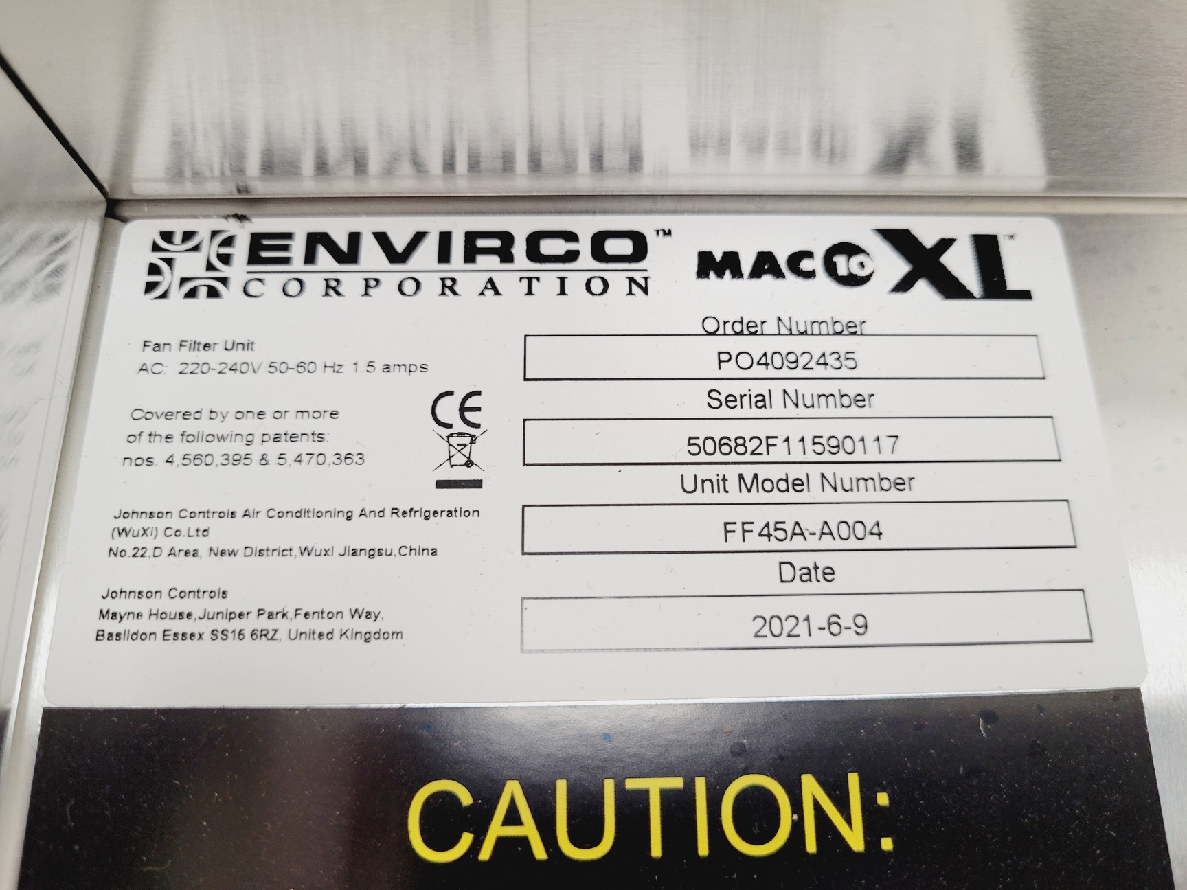 Image of Monmouth Clean Tent