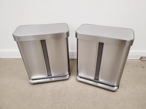 Thumbnail image of 3 x Simple Human Waste/Recycling Bins