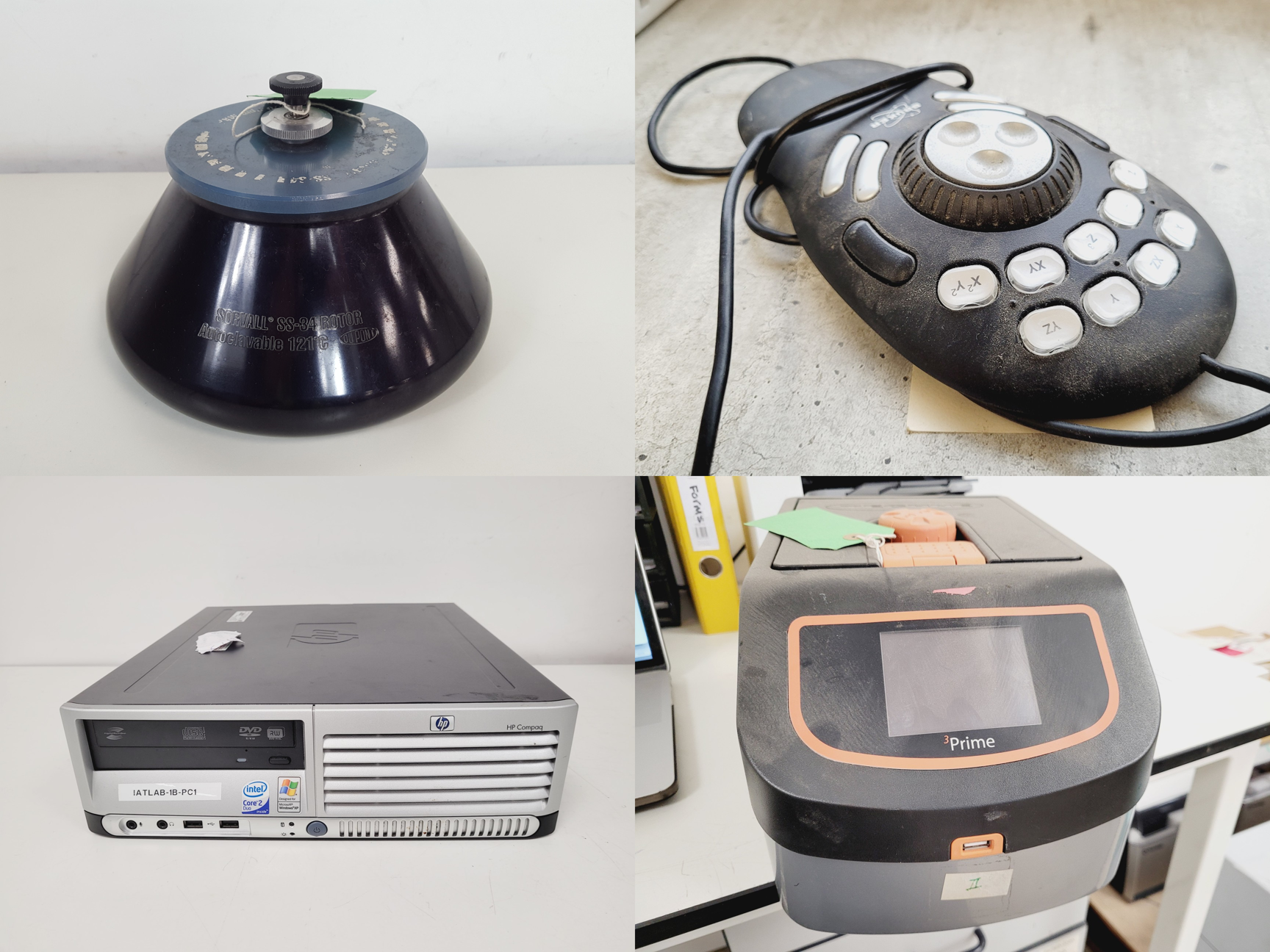 Image of Mixed Job Lot of Laboratory Equipment - Nikon, Sorvall, Mettler Toledo, Buchi 