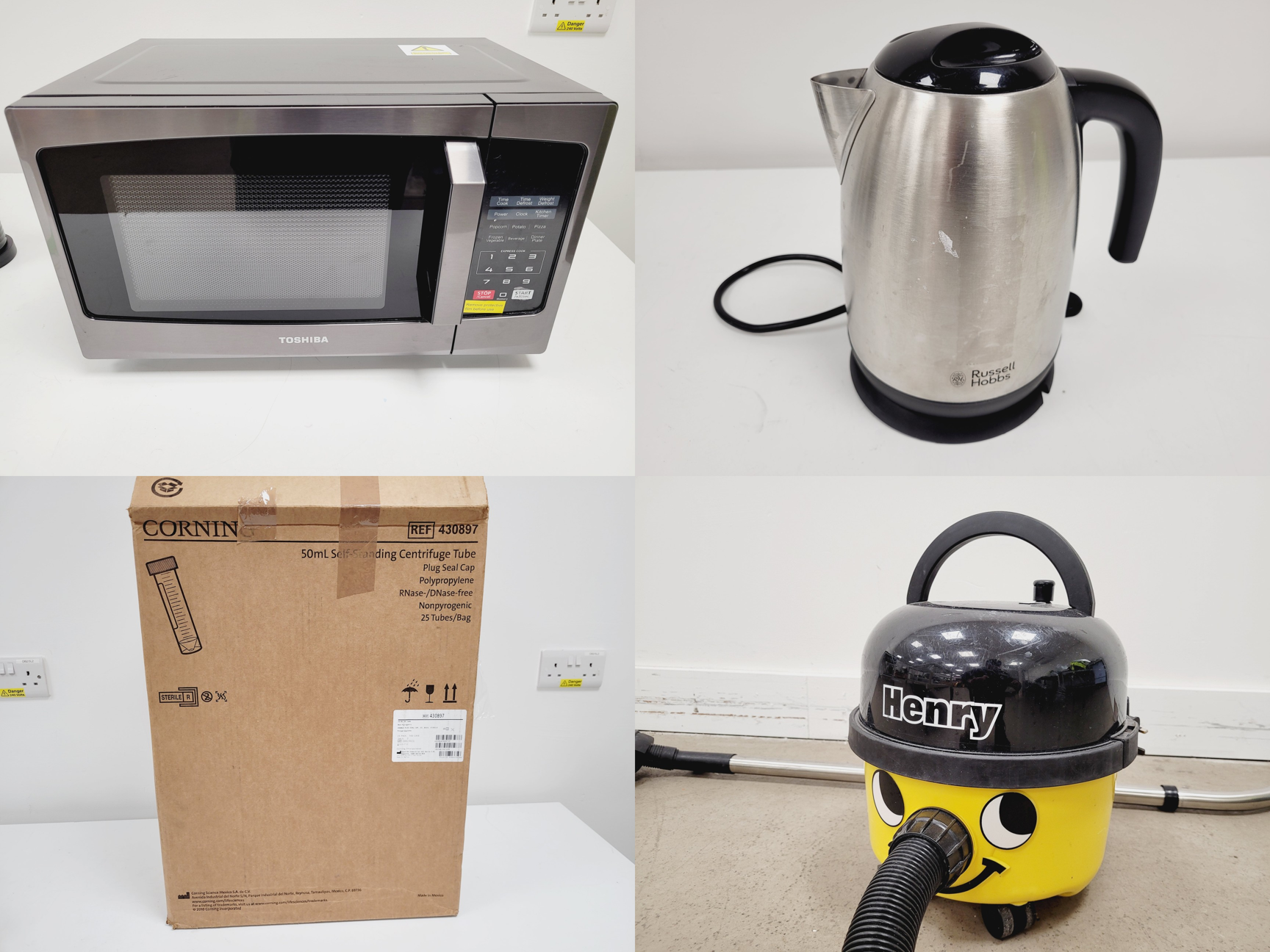 Image of Mixed Job Lot of Laboratory Equipment - Nikon, Sorvall, Mettler Toledo, Buchi 