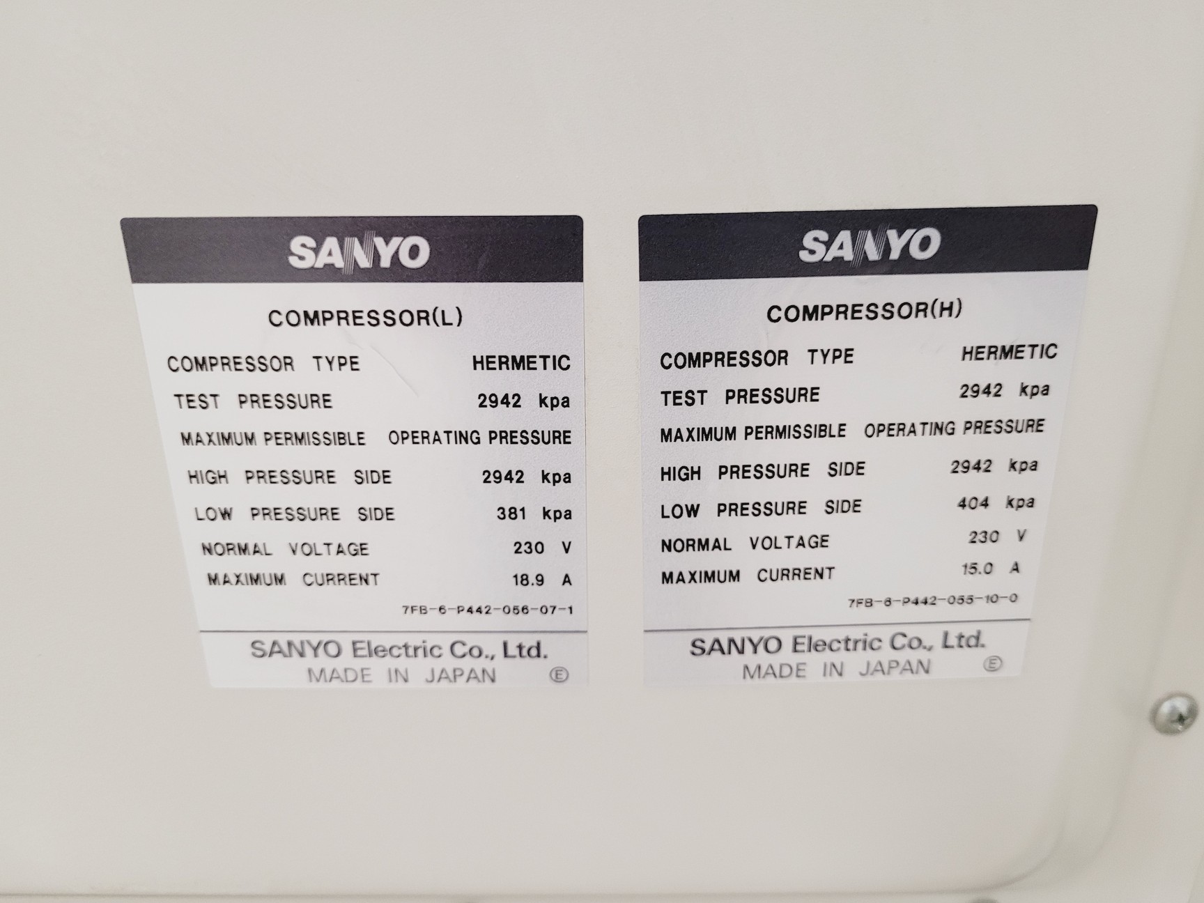 Image of Sanyo MDF-U32V Ultra Low Temperature Freezer