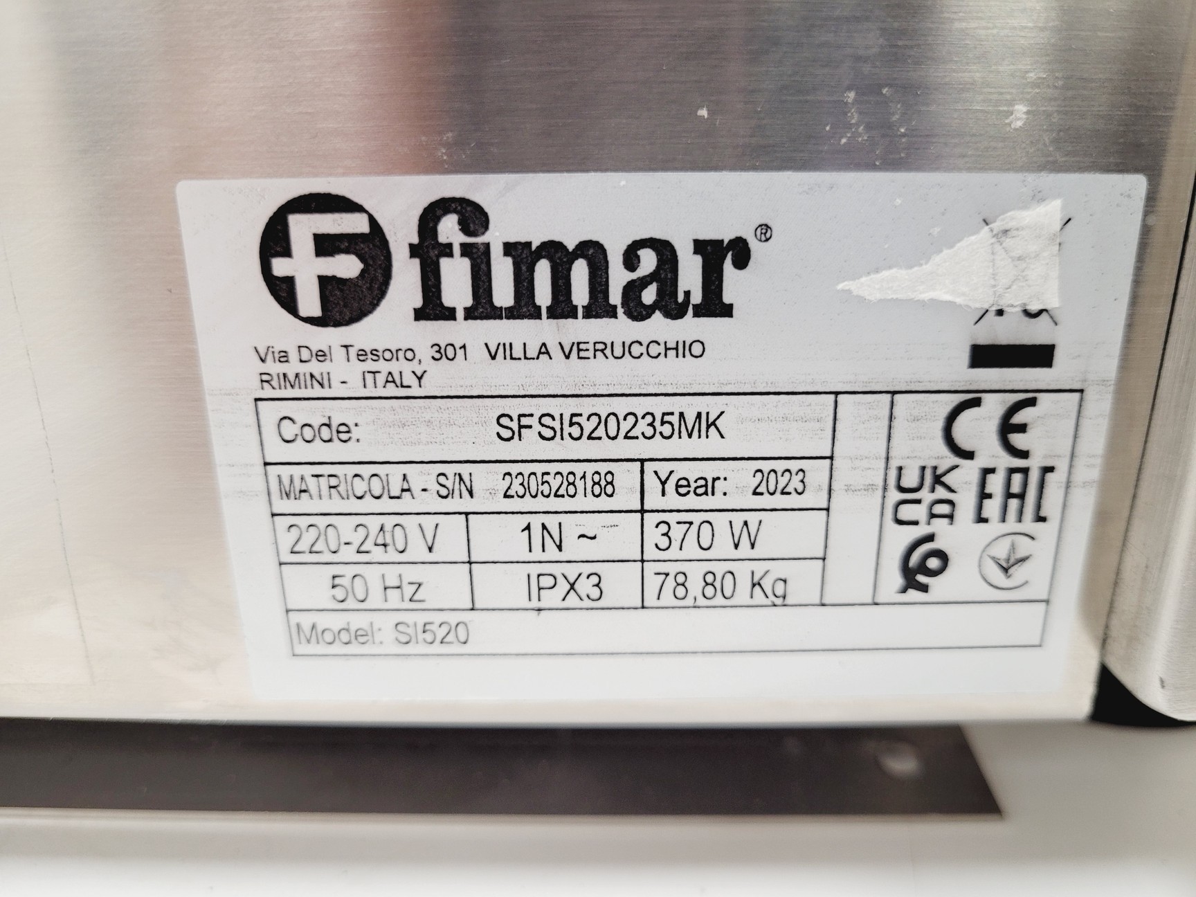 Image of Fimar S1520 Pasta Roller