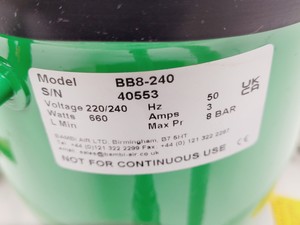 Thumbnail image of Bambi BB8-240 Silent Air Compressor