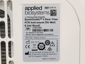 Thumbnail image of Thermo Fisher QuantStudio 5 Real-Time PCR System 2021 Lab