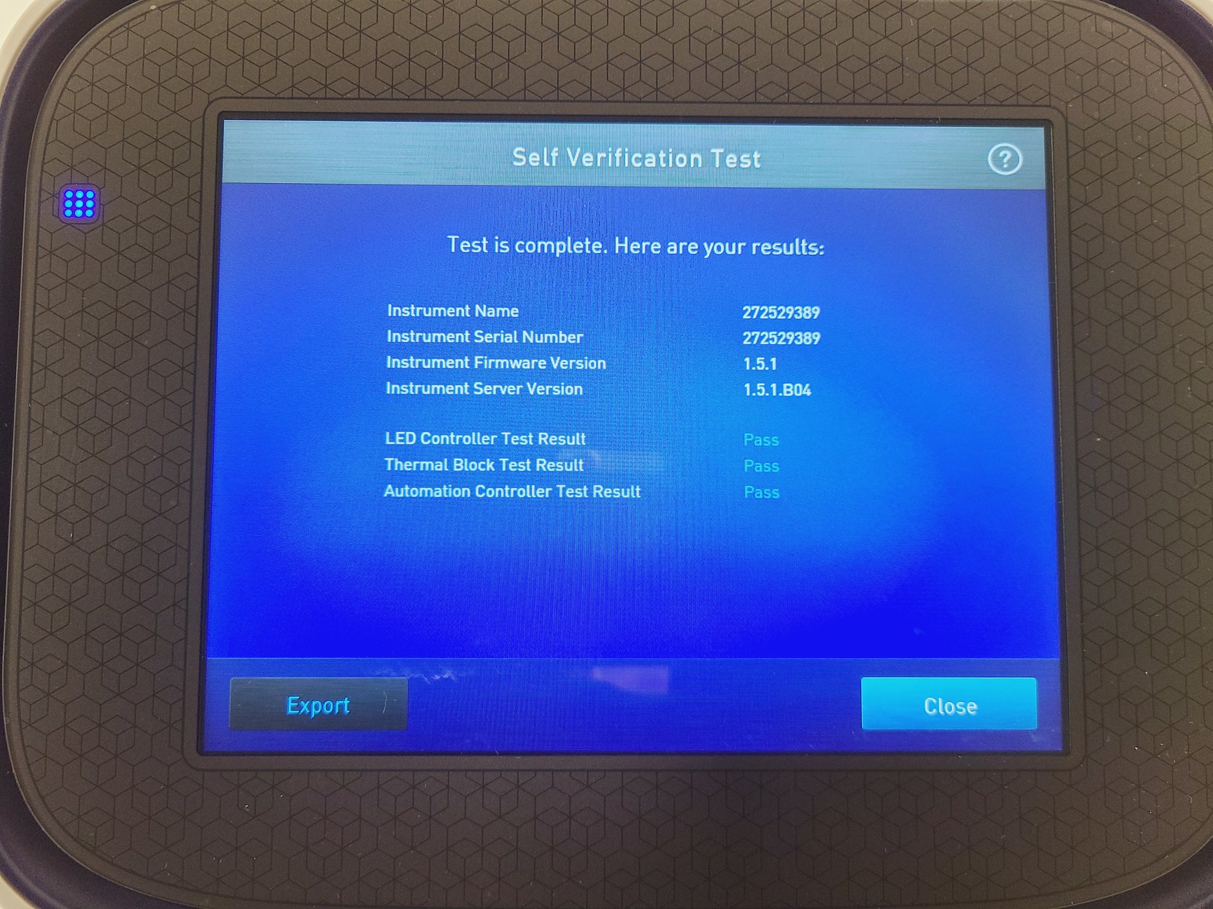 Image of Thermo Fisher QuantStudio 5 Real-Time PCR System 2021 Lab