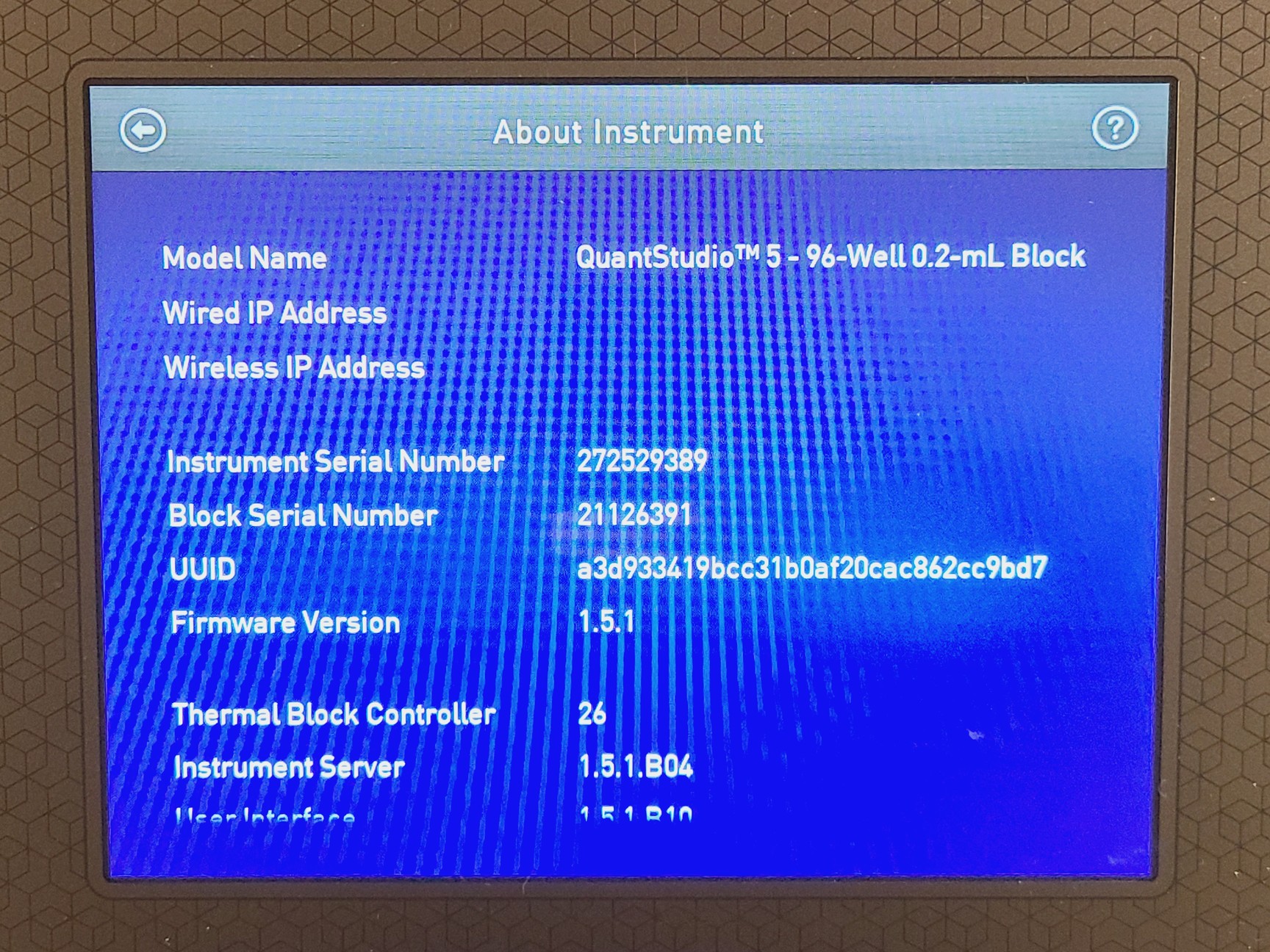 Image of Thermo Fisher QuantStudio 5 Real-Time PCR System 2021 Lab