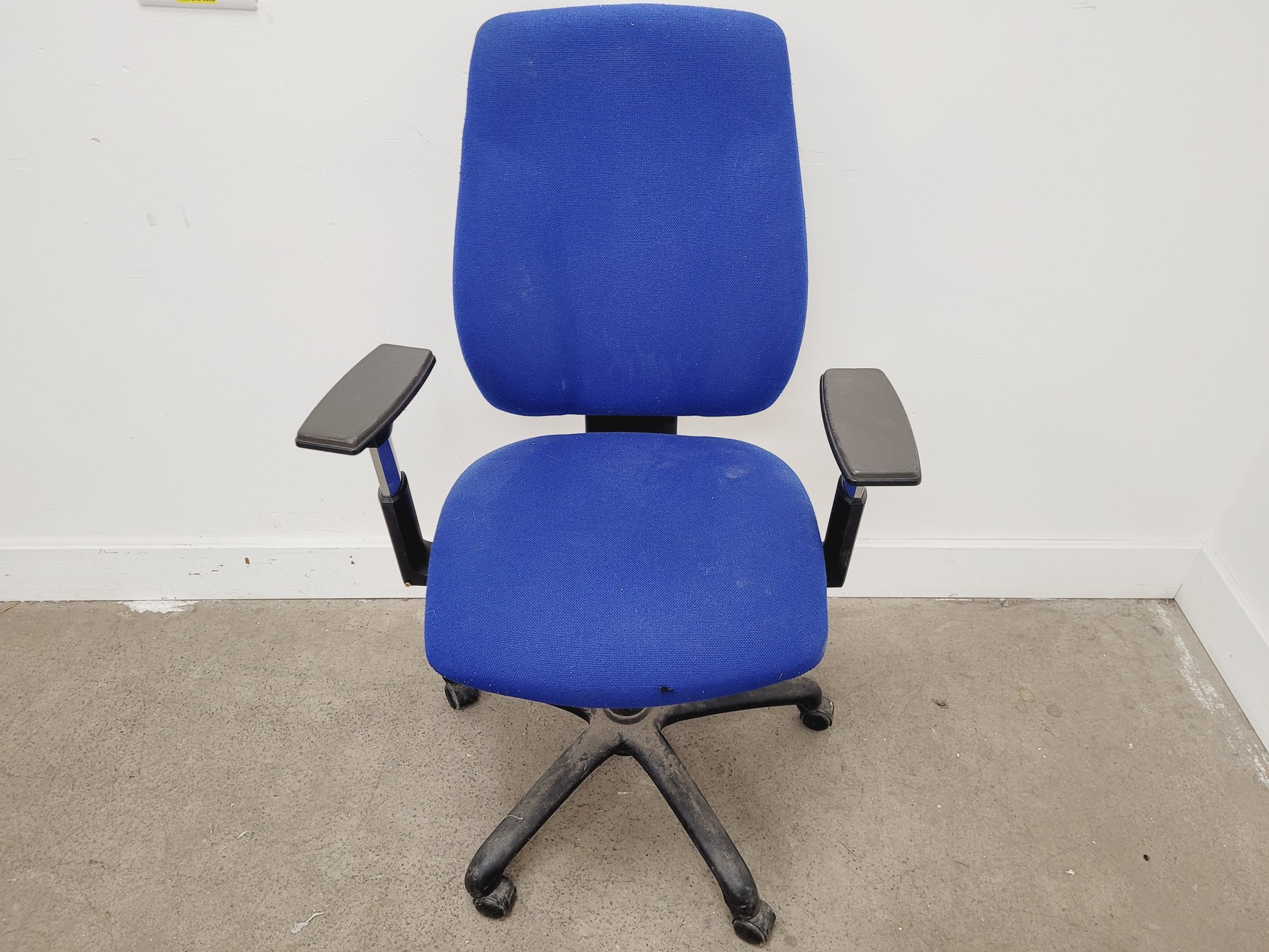 Image of Job lot of 4 x Blue Computer Chairs