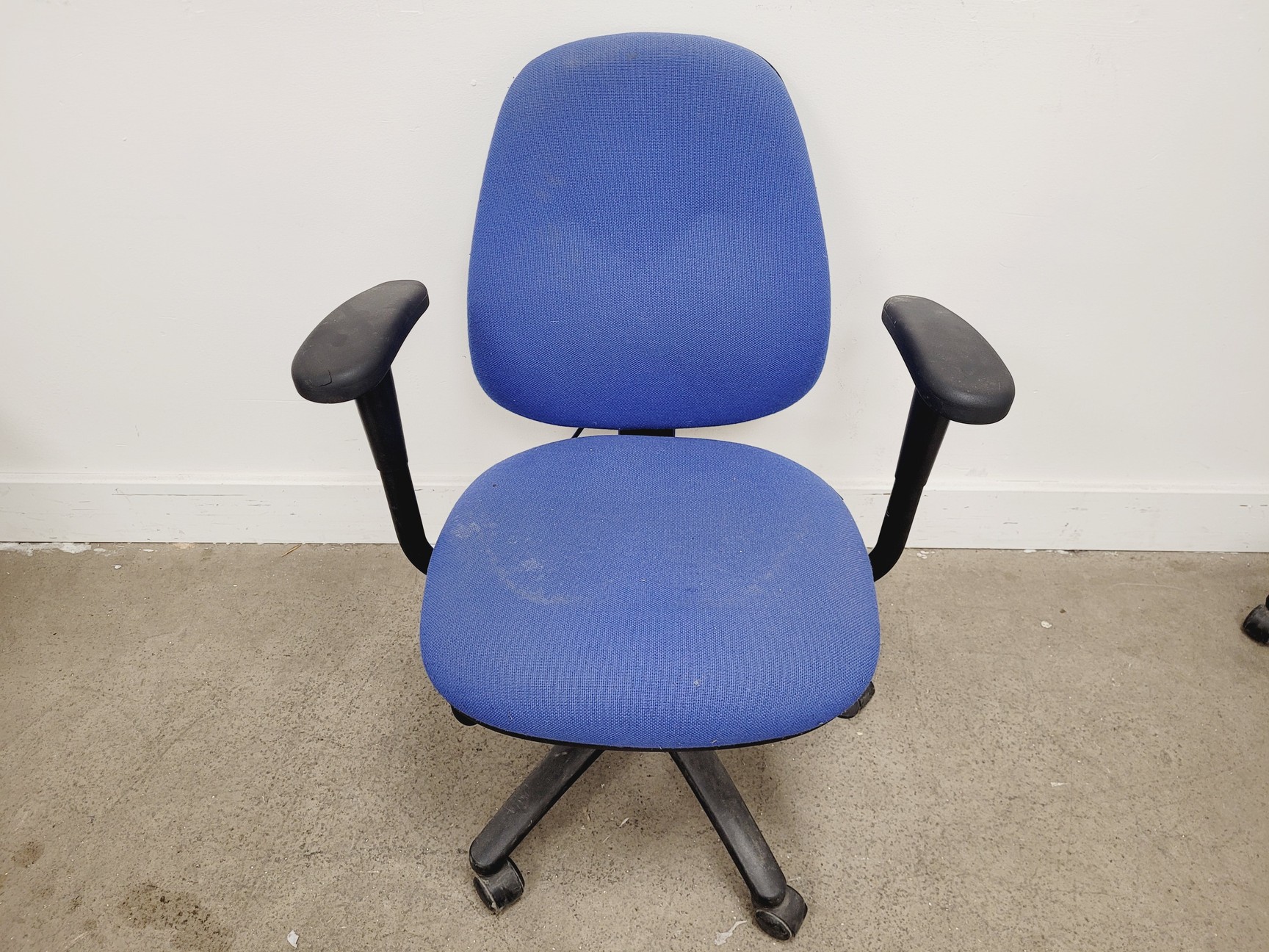 Image of Job lot of 4 x Blue Computer Chairs