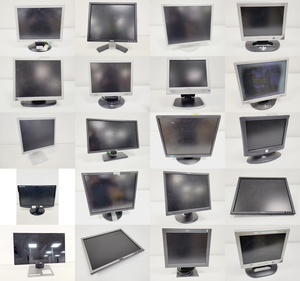 Thumbnail image of Job Lot of 20 x PC Monitors Various Brands/Models Dell, NEC, IBM, Compaq 