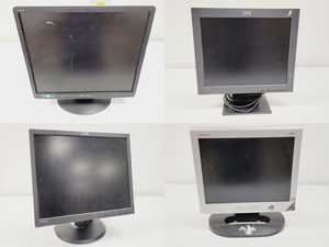 Thumbnail image of Job Lot of 20 x PC Monitors Various Brands/Models Dell, NEC, IBM, Compaq 