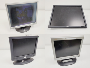 Thumbnail image of Job Lot of 20 x PC Monitors Various Brands/Models Dell, NEC, IBM, Compaq 