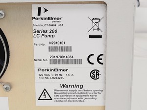 Thumbnail image of Perkin Elmer Series 200 LC Pump