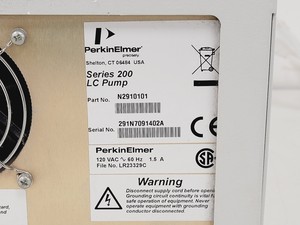 Thumbnail image of Perkin Elmer Series 200 LC Pump