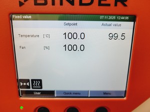 Thumbnail image of Binder Model KB 115 Cooling Incubator 2021 Lab