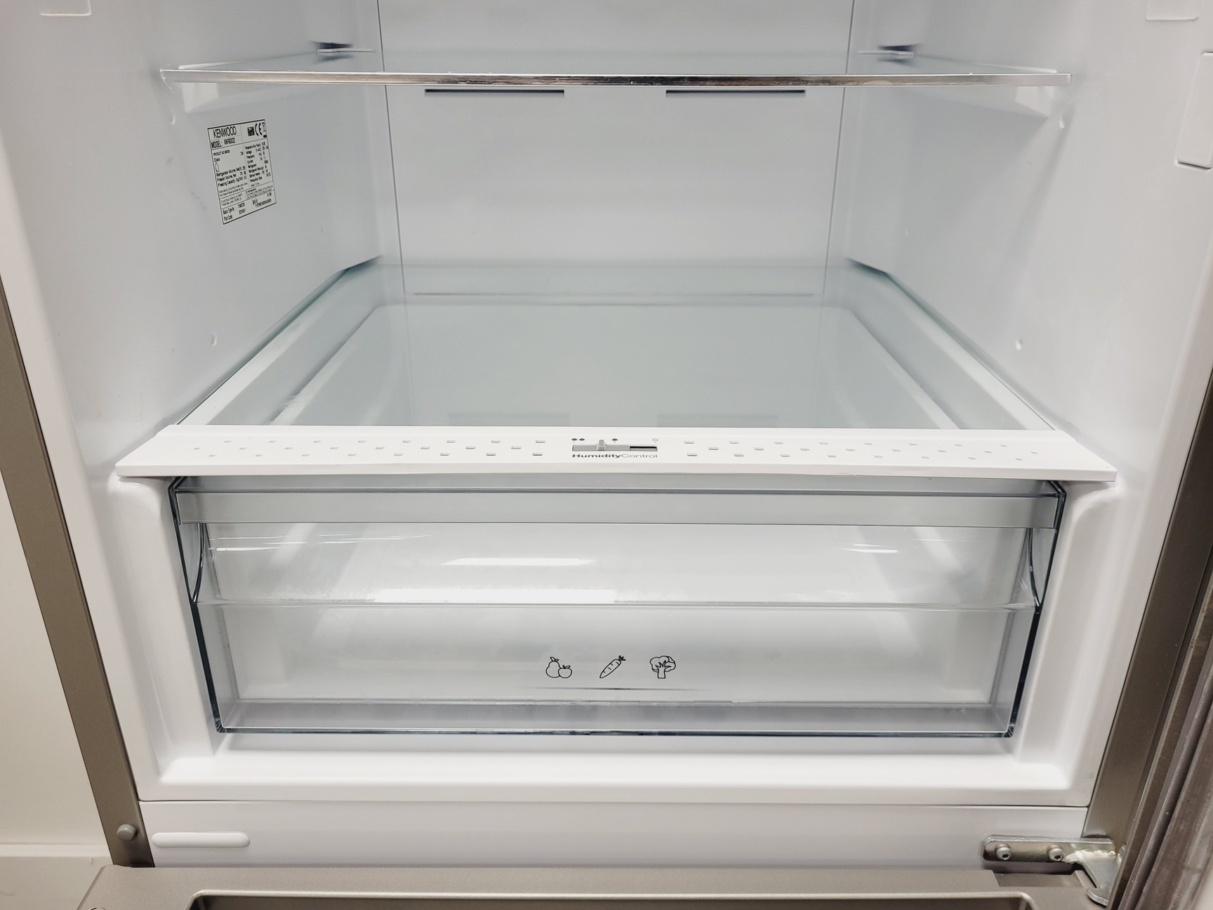 Image of Kenwood KNF60X22 Fridge Freezer 186x59.5x 65 cm (HxWxD)
