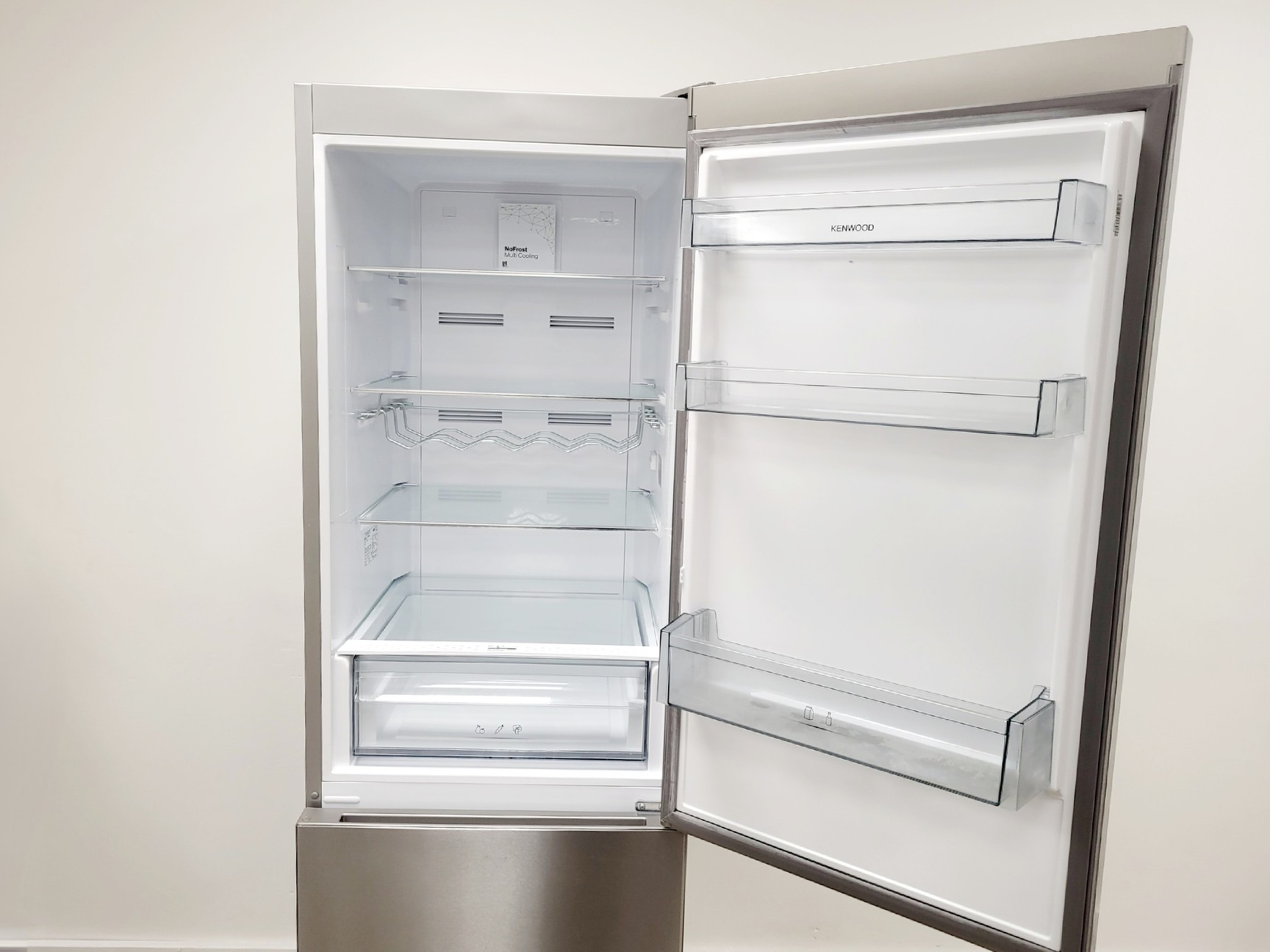 Image of Kenwood KNF60X22 Fridge Freezer 186x59.5x 65 cm (HxWxD)