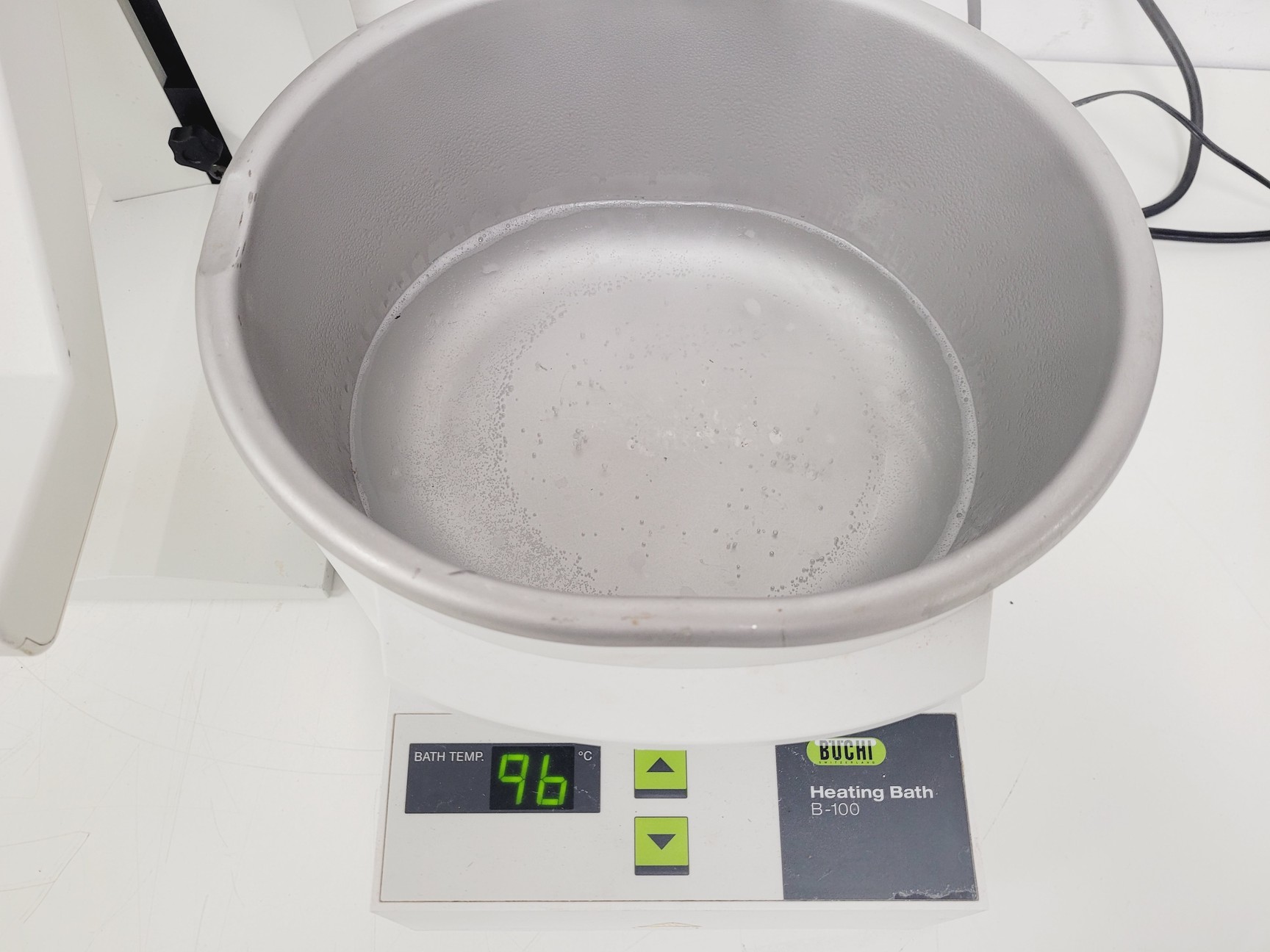 Image of Buchi R-100 Rotavapor W/ V-100 Vacuum Pump and B-100 Heating Bath