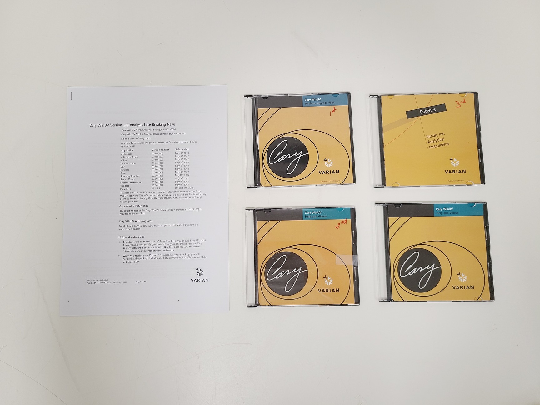 Image of Varian Cary 100 Bio UV-Visible Spectrophotometer