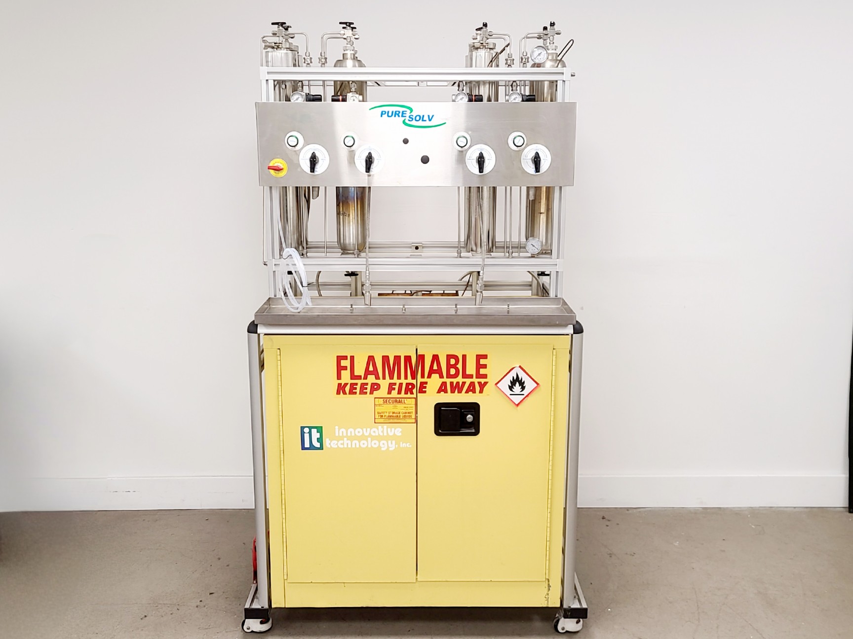 Pure Solvent Line Innovative Technologies Pure Solv PS-MD-4 Solvent Purification System