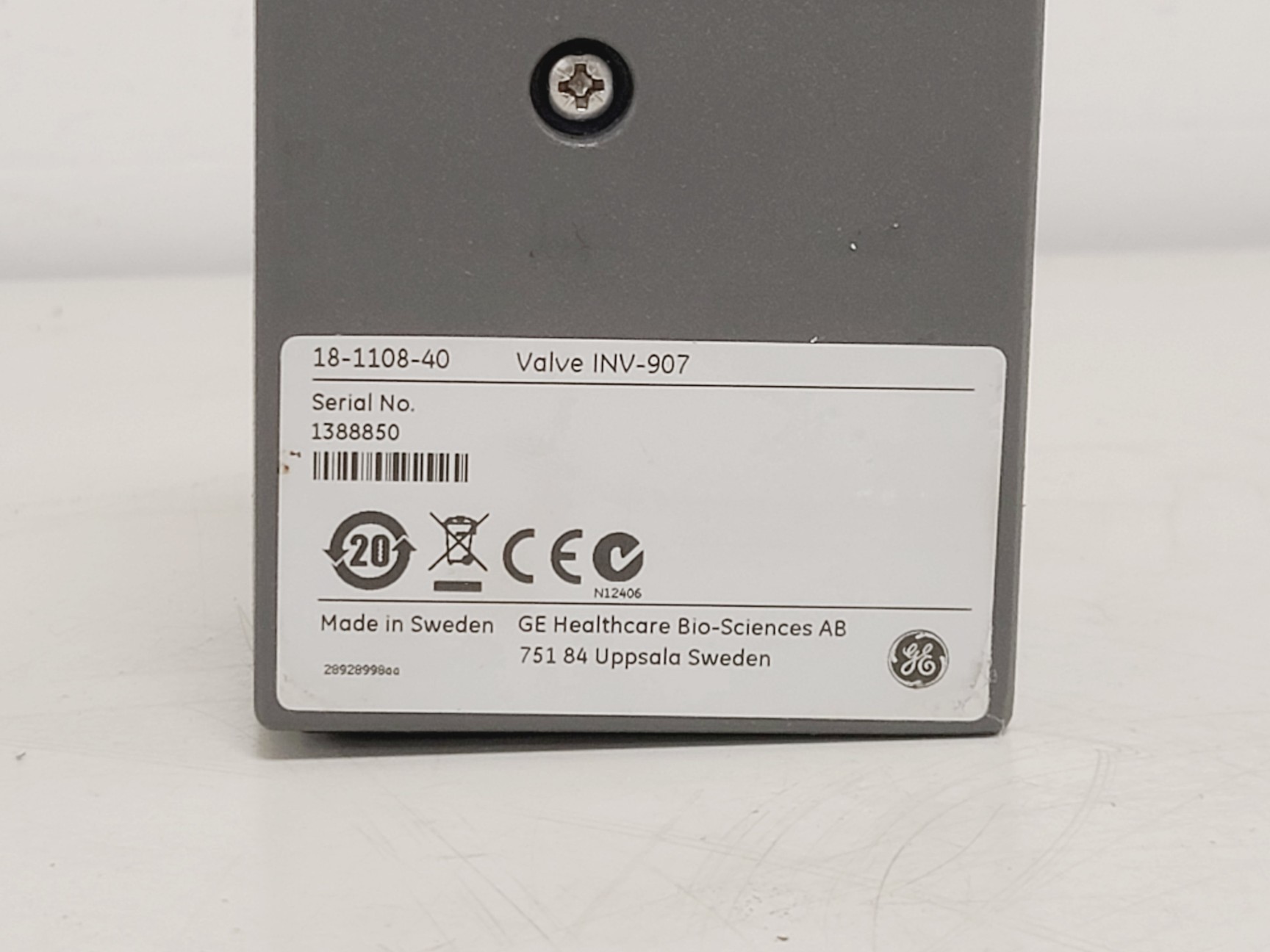 Image of GE INV-907 Valve for AKTA Purifier System