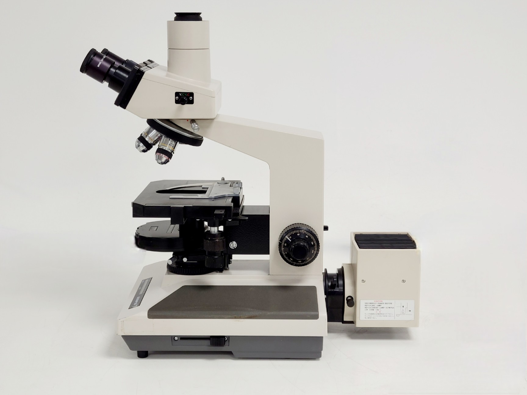 Image of Olympus BH-2 Compound Microscope w/ 5x Objectives DPlan SPlan A10PL