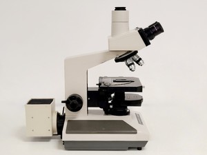 Thumbnail image of Olympus BH-2 Compound Microscope w/ 5x Objectives DPlan SPlan A10PL