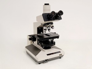 Thumbnail image of Olympus BH-2 Compound Microscope w/ 5x Objectives DPlan SPlan A10PL