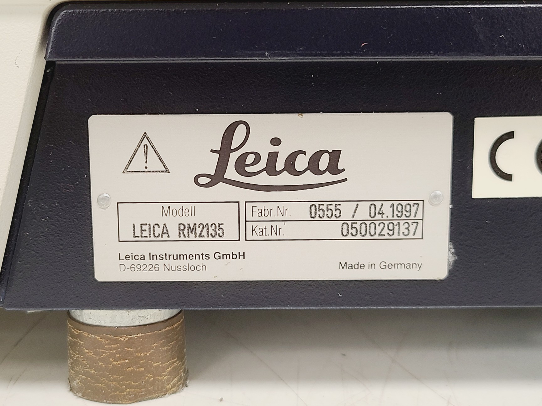 Image of Leica Microtome RM2135 Lab