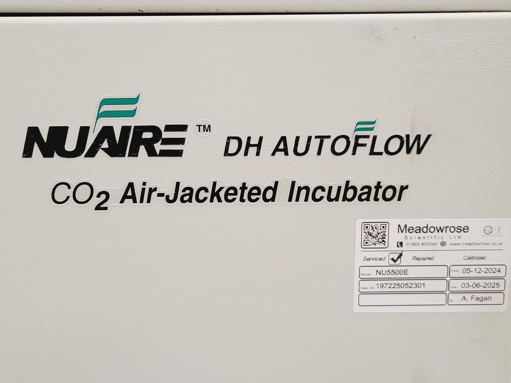 Image of Nuaire DH Autoflow CO2 Air-Jacketed Incubator