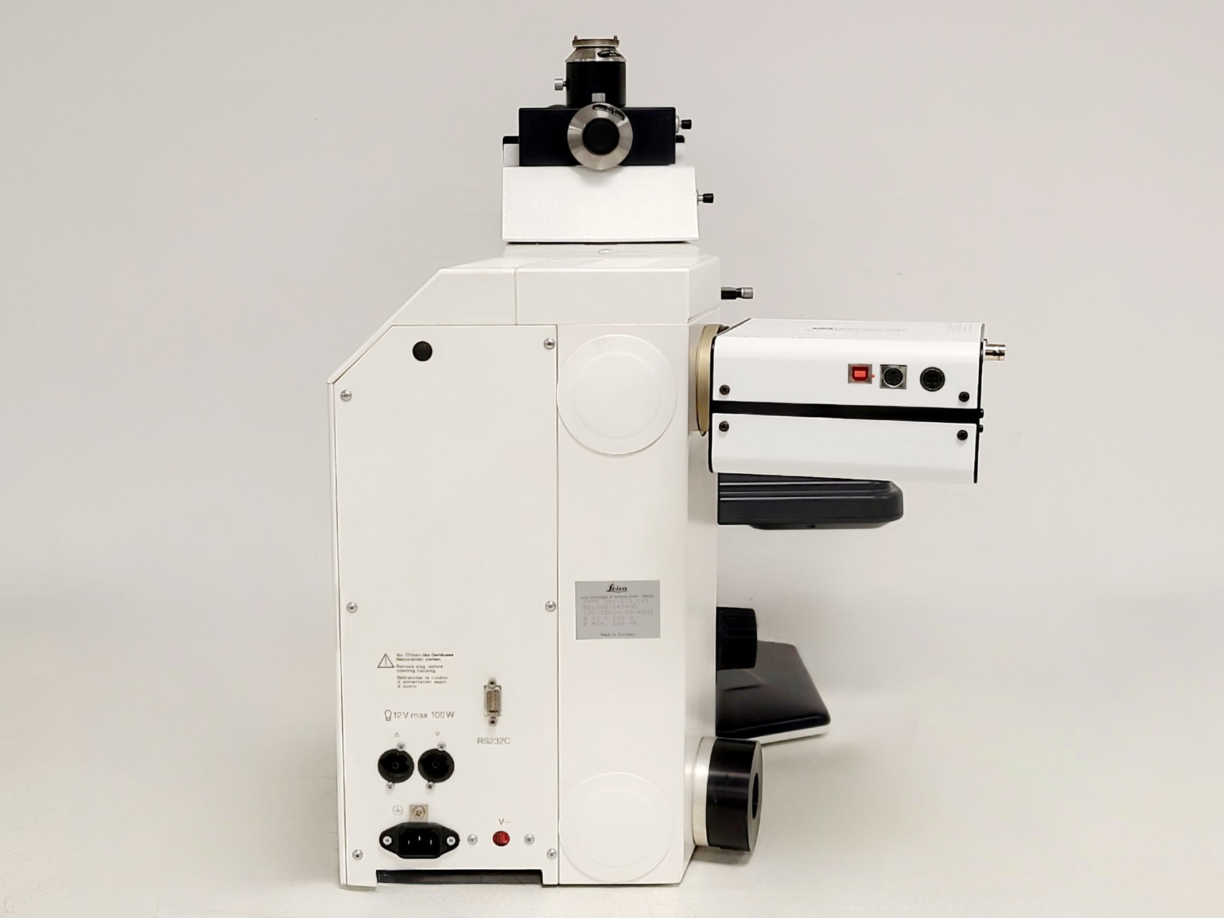 Image of Leica DMRBE Microscope w/ Motorised Stage, Cairn Monoled & QImaging wLS LED