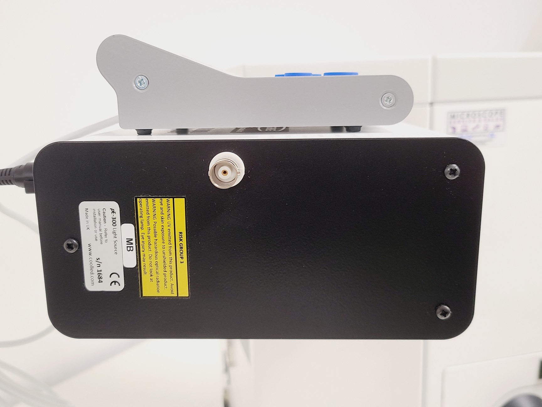 Image of Leica DMRBE Microscope w/ Motorised Stage, Cairn Monoled & QImaging wLS LED