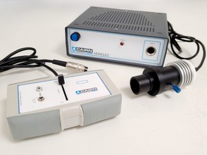 Thumbnail image of Leica DMRBE Microscope w/ Motorised Stage, Cairn Monoled & QImaging wLS LED