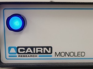 Thumbnail image of Leica DMRBE Microscope w/ Motorised Stage, Cairn Monoled & QImaging wLS LED