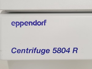 Thumbnail image of Eppendorf 5804 R Centrifuge