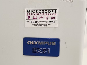 Thumbnail image of Olympus BX51 Fluorescence Microscope w/ CoolLED pE-300 Illumination Unit