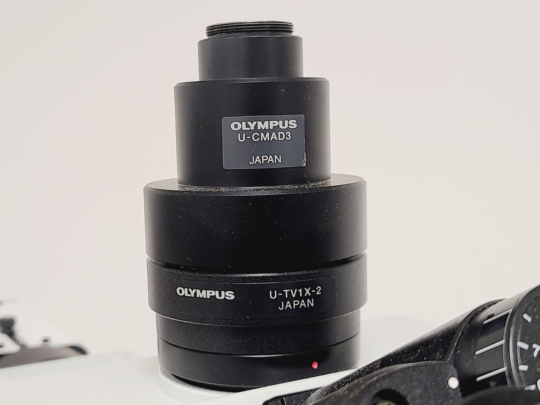 Image of Olympus BX51 Fluorescence Microscope w/ CoolLED pE-300 Illumination Unit