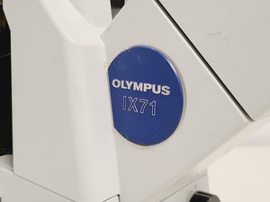 Thumbnail image of Olympus IX71 Inverted Fluorescence Microscope w/ TH4-200, Lumen200 & Retiga 2000
