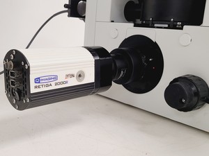 Thumbnail image of Olympus IX71 Inverted Fluorescence Microscope w/ TH4-200, Lumen200 & Retiga 2000