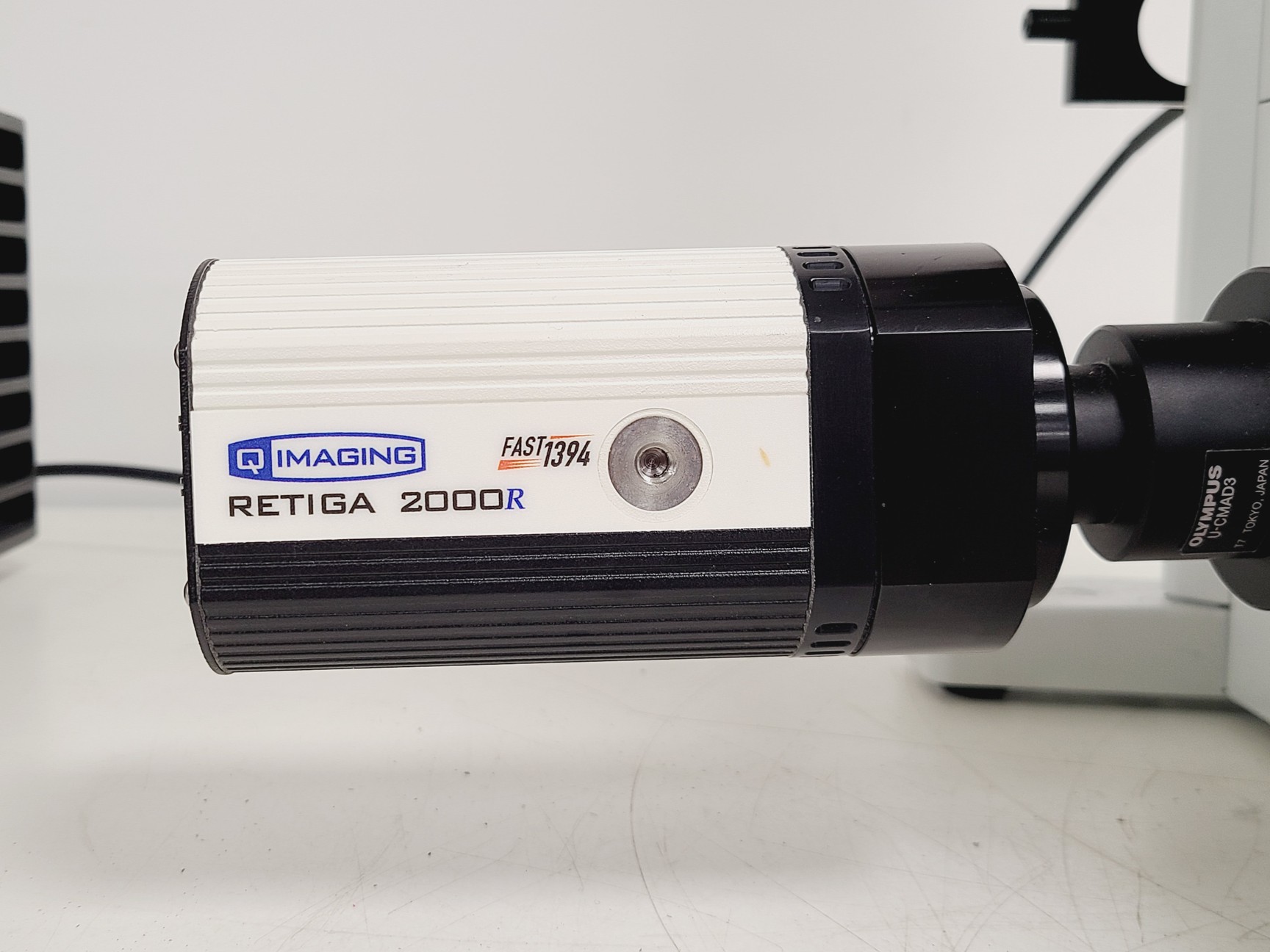 Image of Olympus IX71 Inverted Fluorescence Microscope w/ TH4-200, Lumen200 & Retiga 2000