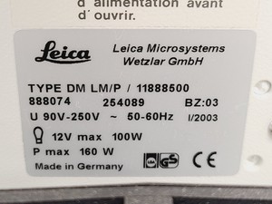 Thumbnail image of Leica DMLM Microscope w/ Renishaw MS Encoded Stage 100 nm