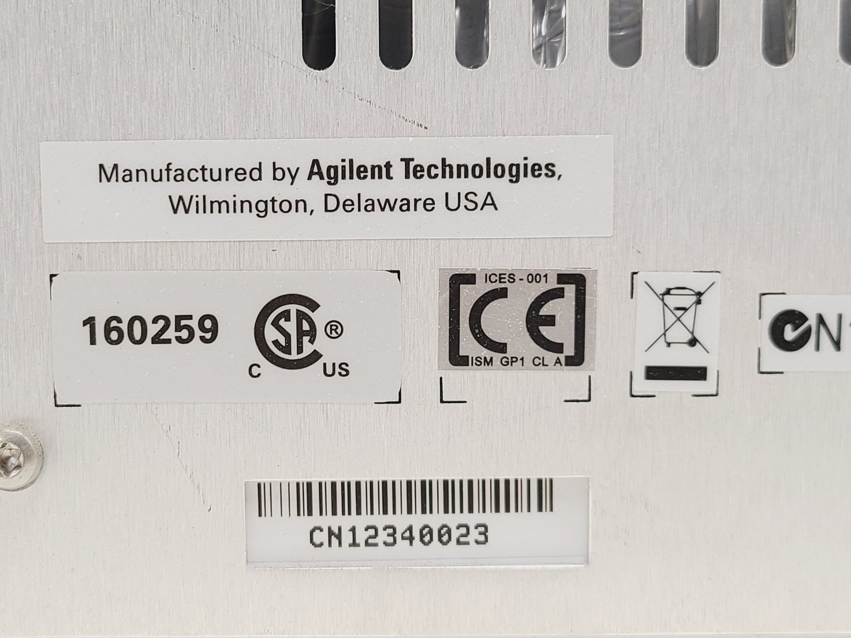 Image of Agilent Technologies Headspace Sampler 7697A Lab
