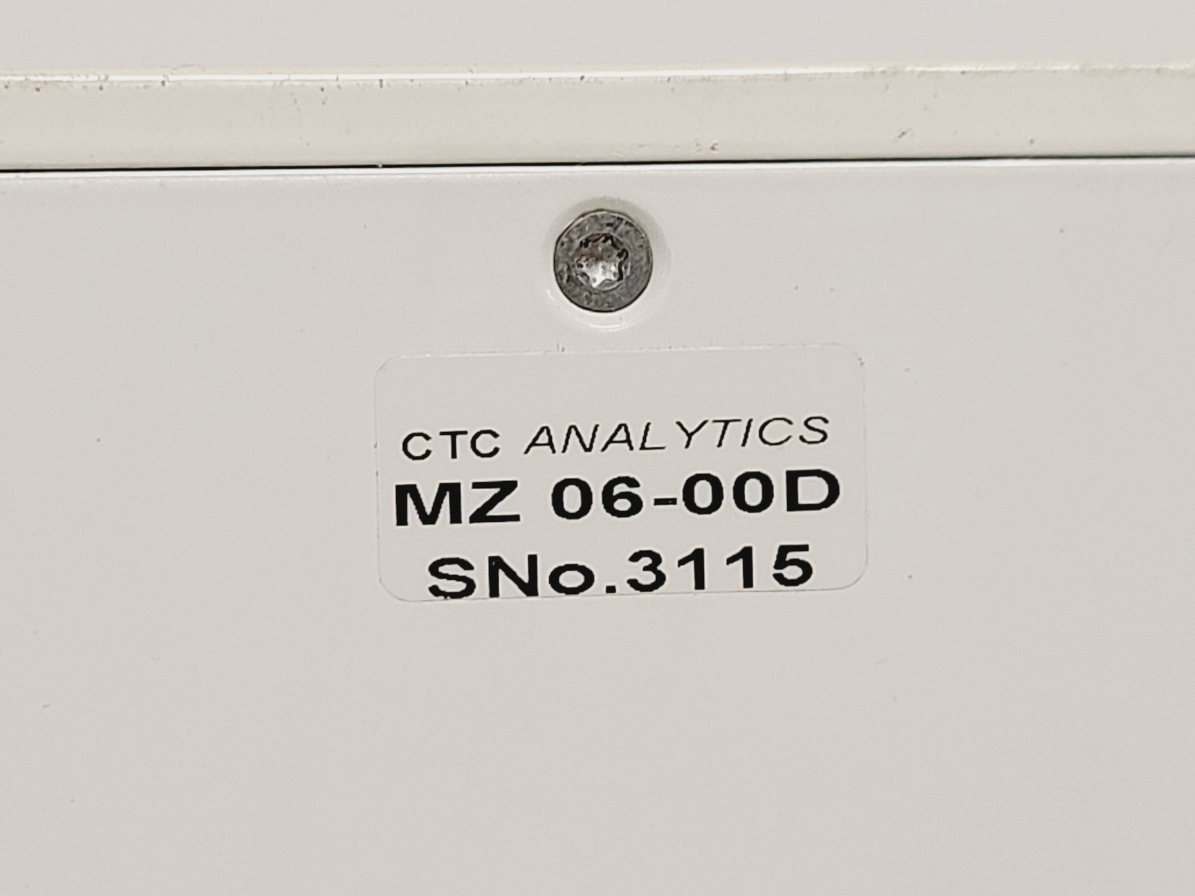 Image of Agilent 7890A GC w/ CTC Analytics GCPAL Gas Chromatography System Lab