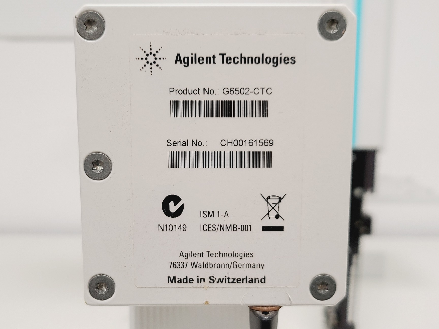 Image of Agilent 7890A GC w/ CTC Analytics GCPAL Gas Chromatography System Lab