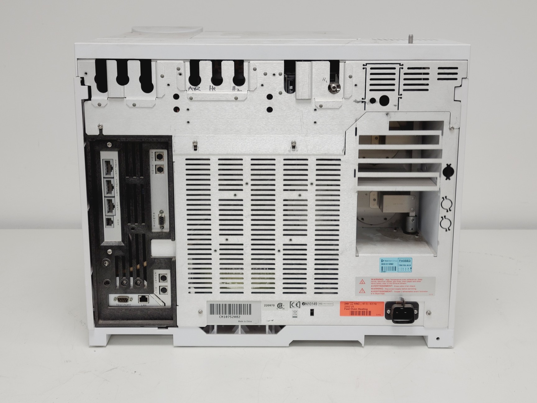 Image of Agilent 7890A GC w/ CTC Analytics GCPAL Gas Chromatography System Lab