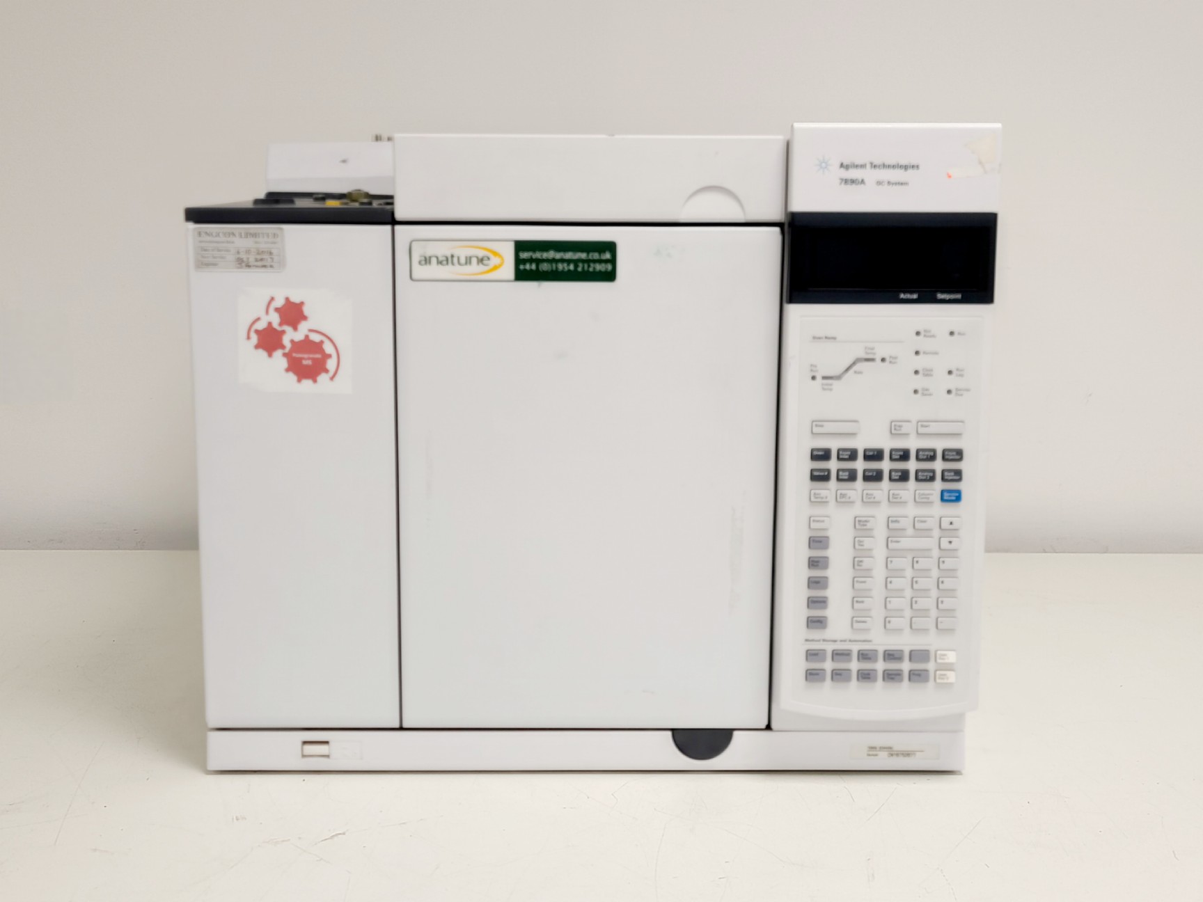 Image of Agilent 7890A GC System w/ 5975C Inert MSD and CTC GCPAL